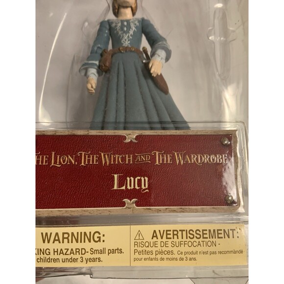 Disney Store Lucy Poseable Action Figure Chronicles Narnia Lion Witch Wardrobe - Picture 3 of 8